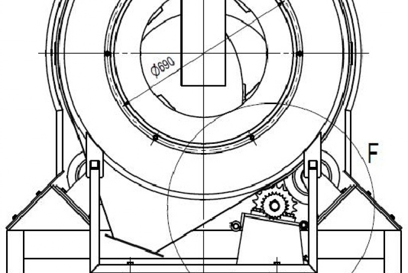 Výroba strojov a zariadení / 3. Rotačná sušička - foto Výroba strojov a zariadení / 3. Rotačná sušička - foto
